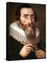 Johannes Kepler, German Mathematician and Astronomer-Science Source-Framed Stretched Canvas