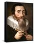 Johannes Kepler, German Mathematician and Astronomer-Science Source-Framed Stretched Canvas