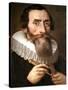 Johannes Kepler, German Mathematician and Astronomer-Science Source-Stretched Canvas