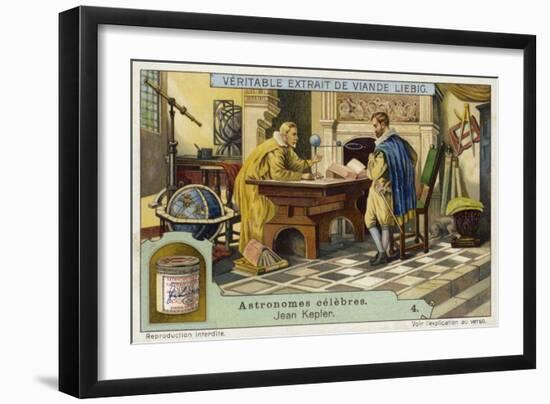 Johannes Kepler, German Mathematician and Astronomer-null-Framed Giclee Print