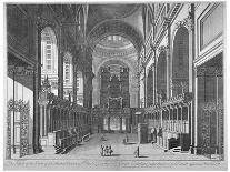 Interior View of St Paul's Cathedral, City of London, C1720-Johannes Kip-Giclee Print
