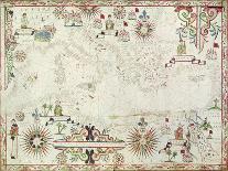 Map of the Mediterranean, 1625-Johannes Oliva-Stretched Canvas