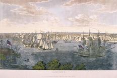 View of London from Islington, 1789-Johannes Swertner-Mounted Giclee Print