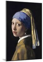 Johannes Vermeer Girl with a Pearl Earring Art Print Poster-null-Mounted Poster