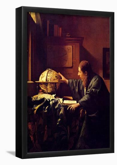 Johannes Vermeer The Astronomer Art Print Poster-null-Framed Poster