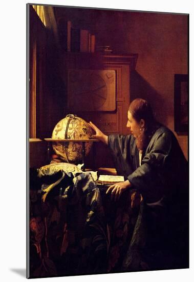 Johannes Vermeer The Astronomer Art Print Poster-null-Mounted Poster