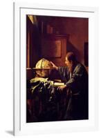 Johannes Vermeer The Astronomer-null-Framed Art Print