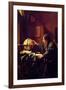 Johannes Vermeer The Astronomer-null-Framed Art Print