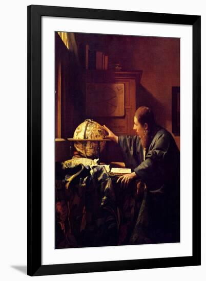 Johannes Vermeer The Astronomer-null-Framed Art Print