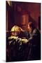 Johannes Vermeer The Astronomer-null-Mounted Art Print