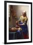 Johannes Vermeer The Milkmaid-null-Framed Art Print