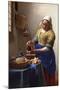 Johannes Vermeer The Milkmaid-null-Mounted Art Print