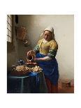 A Girl with a Pearl Earring-Jan Vermeer-Art Print