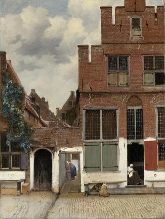 View of Houses in Delft, 1658