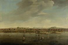 View of Cannanore on the Malabar Coast in India-Johannes Vinckboons-Stretched Canvas