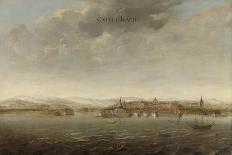 View of Cannanore on the Malabar Coast in India-Johannes Vinckboons-Stretched Canvas