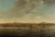 View of Judea, the capital of Siam, c.1662-3-Johannes Vinckeboons-Stretched Canvas
