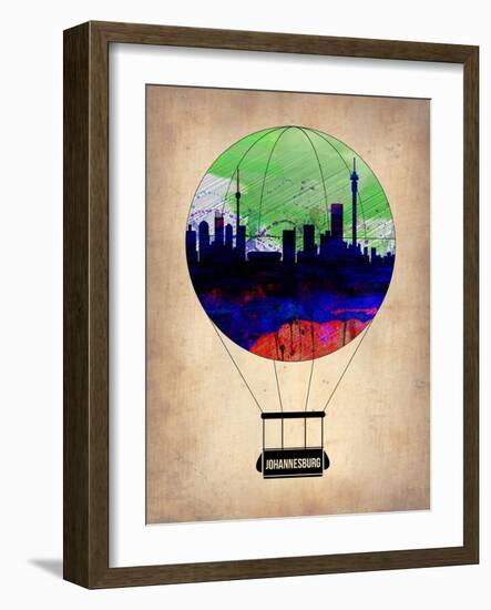 Johannesburg Air Balloon-NaxArt-Framed Art Print