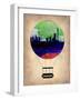 Johannesburg Air Balloon-NaxArt-Framed Art Print