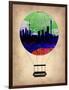 Johannesburg Air Balloon-NaxArt-Framed Art Print