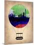 Johannesburg Air Balloon-NaxArt-Mounted Art Print