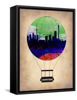 Johannesburg Air Balloon-NaxArt-Framed Stretched Canvas