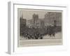 Johannesburg During the Crisis, Riot at a Pro-Boer Meeting-Joseph Nash-Framed Giclee Print