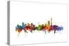 Johannesburg South Africa Skyline-Michael Tompsett-Stretched Canvas