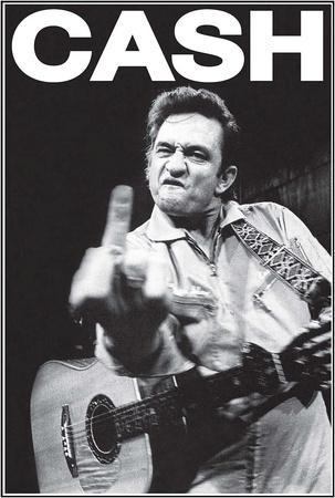 Johnny Cash A3 Poster