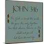 John 3-16-Taylor Greene-Mounted Art Print