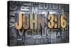 John 3:16-enterlinedesign-Stretched Canvas