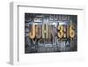 John 3:16-enterlinedesign-Framed Photographic Print