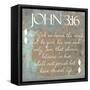 John 3-16-Taylor Greene-Framed Stretched Canvas