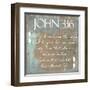 John 3-16-Taylor Greene-Framed Art Print