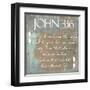 John 3-16-Taylor Greene-Framed Art Print