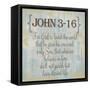 John 3-16-Taylor Greene-Framed Stretched Canvas