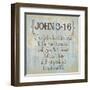 John 3-16-Taylor Greene-Framed Art Print