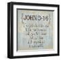 John 3-16-Taylor Greene-Framed Art Print