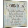 John 3-16-Taylor Greene-Mounted Art Print