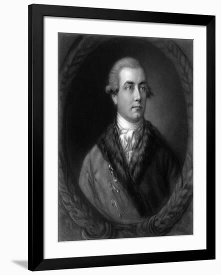 John 3rd Duke Dorset-Thomas Gainsborough-Framed Art Print