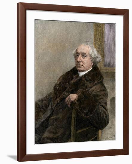 John A. Macdonald, First Prime Minister of Canada after Independence from Britain-null-Framed Giclee Print