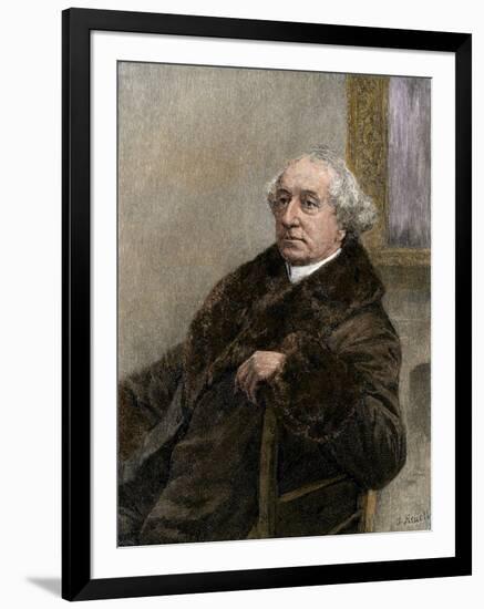 John A. Macdonald, First Prime Minister of Canada after Independence from Britain-null-Framed Giclee Print
