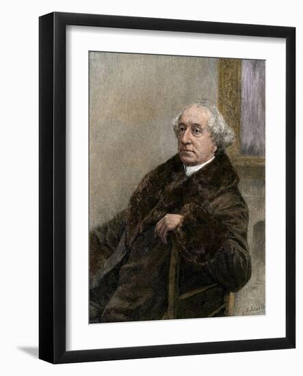 John A. Macdonald, First Prime Minister of Canada after Independence from Britain-null-Framed Giclee Print