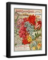 John A. Salzer Seed Co. Autumn 1895-null-Framed Art Print