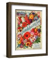 John A. Salzer Seed Co. Spring 1898: Flowers of Paradise-null-Framed Art Print