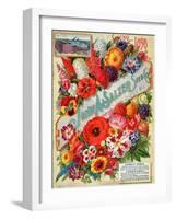 John A. Salzer Seed Co. Spring 1898: Flowers of Paradise-null-Framed Art Print