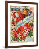 John A. Salzer Seed Co. Spring 1898: Flowers of Paradise-null-Framed Art Print