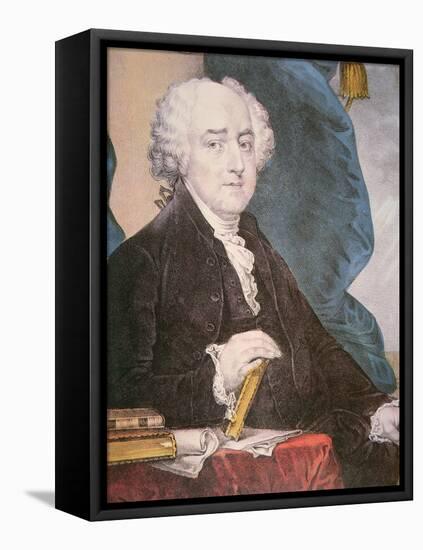 John Adams (1735-1826)-Gilbert Stuart-Framed Stretched Canvas