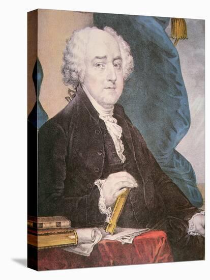 John Adams (1735-1826)-Gilbert Stuart-Stretched Canvas