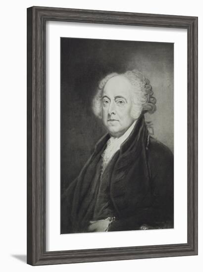 John Adams, 2nd President of the United States of America, Published 1901-George Peter Alexander Healy-Framed Giclee Print